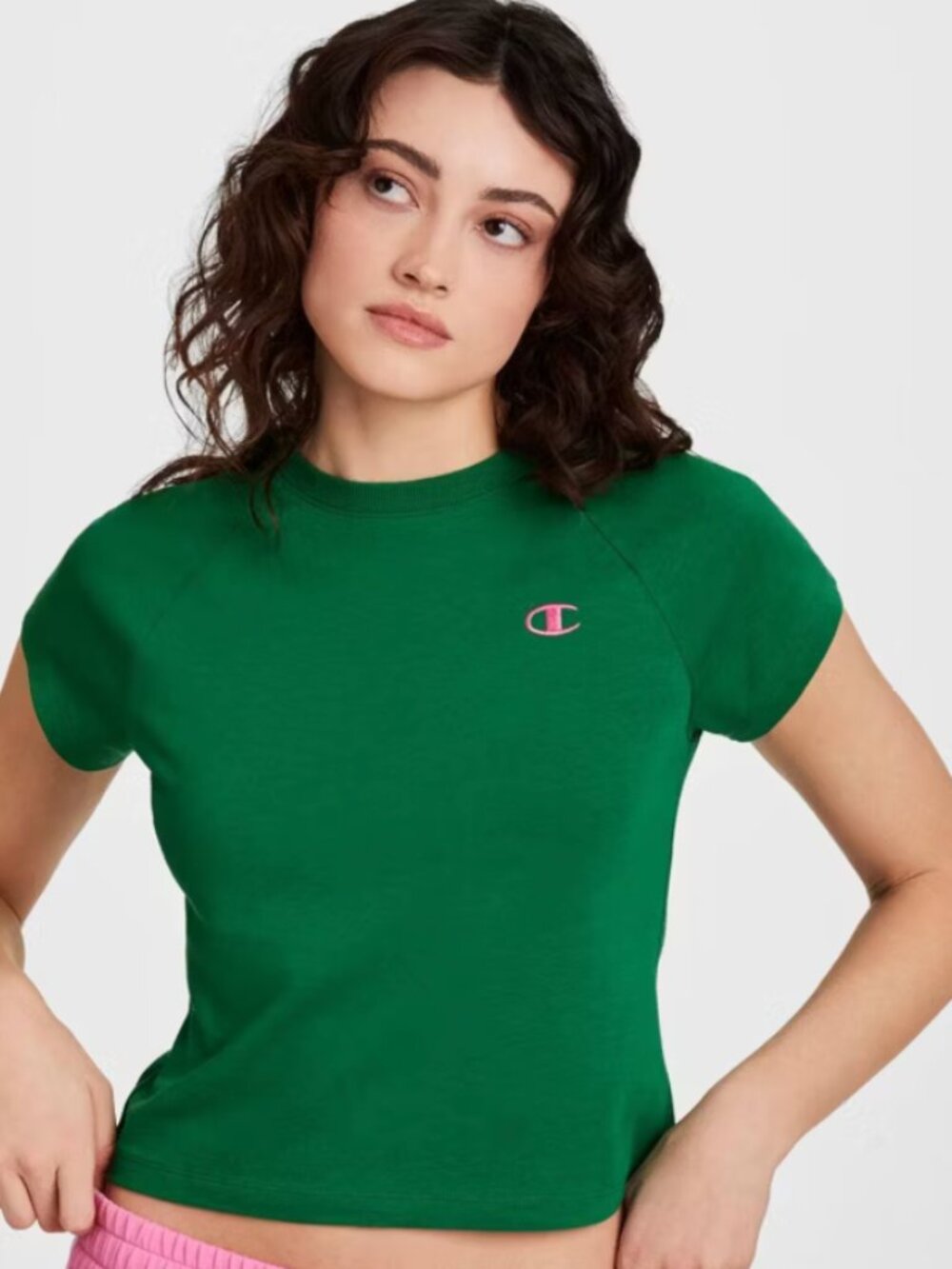 XL champion Green Cropped Top sz XL